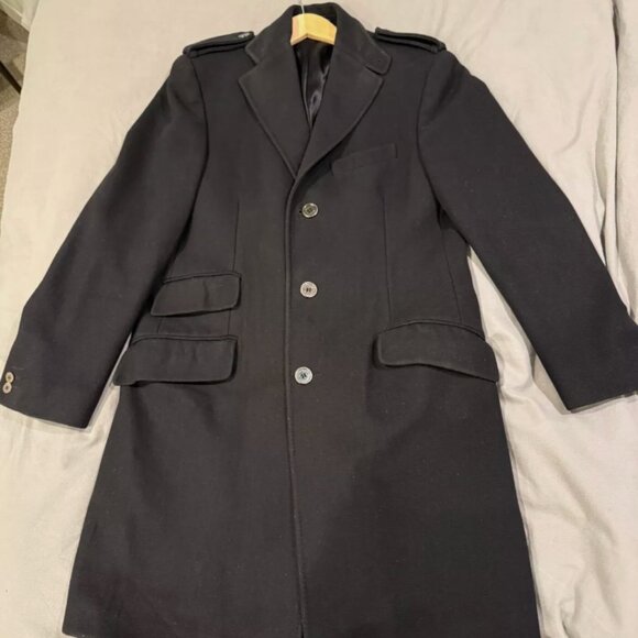AMAZING LIMITED EDITION HAND TAILORED BURBERRY LONDON ITALY SIZE 38 JACKET COAT